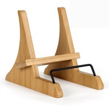 Cookbook Stand for Kitchen Counter, Bamboo Cookbook Holder, Cook Book Stand3235