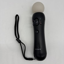 Sony PlayStation Move Motion Controller CECH-ZCM1E Black Working - No Charger