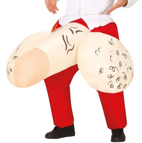 Inflatable stag night open fly - stag,