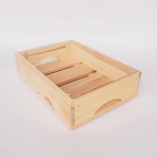 Wooden Crate 30x20x7cm Made of