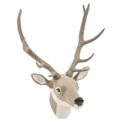 Wall mounted reindeer head - wall,