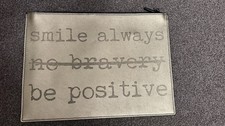 Zara Gold Positivity Slogan