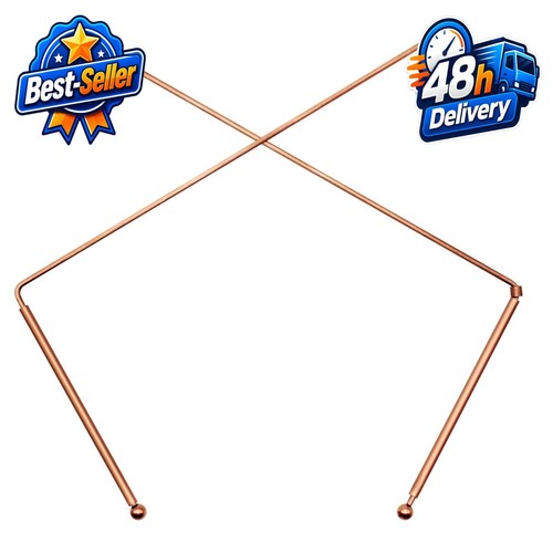Copper dowsing rods - rods, 99.9%