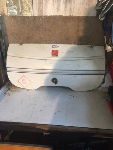 Caravan front gas - caravan, locker