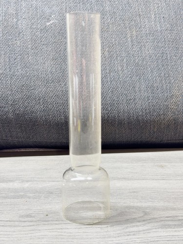 Antique clear glass oil - antique,