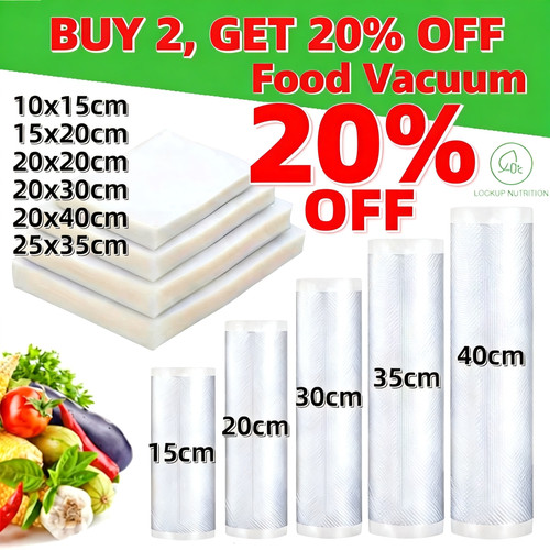 Food vacuum sealer - food, bags