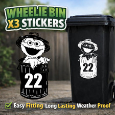 Grumpy Funny Wheelie Bin
