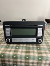 VW RCD 300 Radio/CD Player In Good Condition No Code Available 
