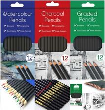 12x Graded Pencils Drawing