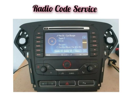 Ford radio pin - ford, code