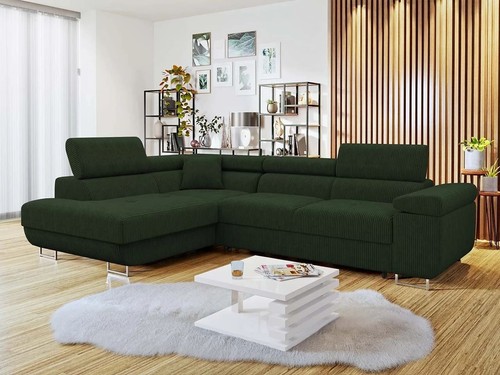 Shaped corner sofa - l-shaped, with
