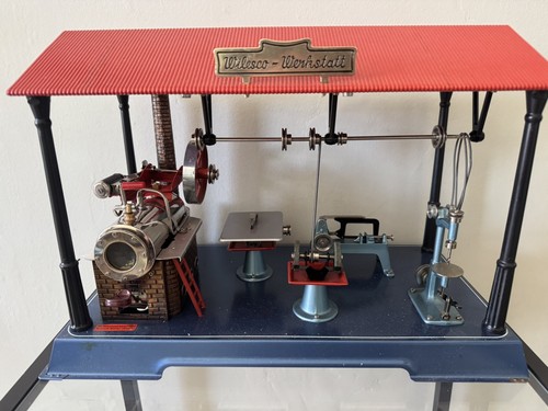 Live steam wilesco d141 - steam,