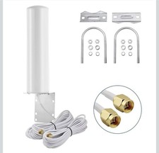High Gain 10-12dBi External SMA Male WiFi/4G Antenna Omni Directional