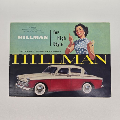 1959 hillman vintage - hillman, sales
