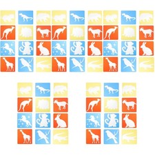  5 Pack Animal Templates Painting Stencil Drawing Stencils Plastic