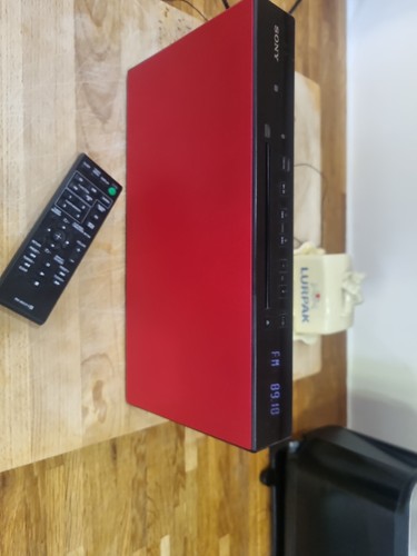 Sony cmt x3cd red with - sony,