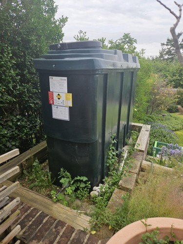 Bunded 1000 litre oil - bunded,