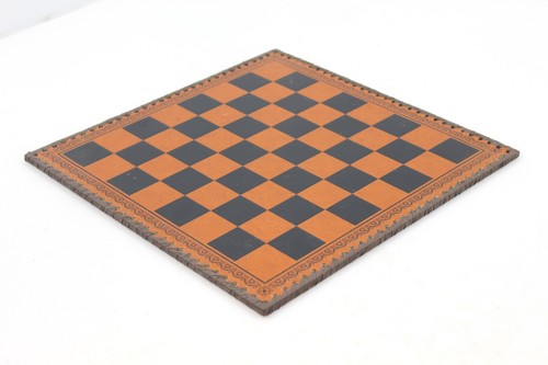 Vintage handmade chess board - vintage,