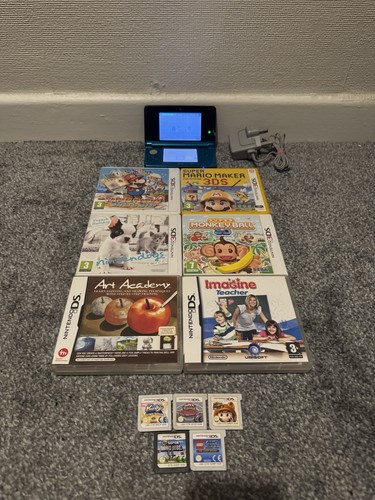 Nintendo 3ds console aqua - nintendo,