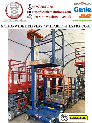 2013 nano lift scissor - 4.5m,