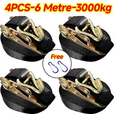 Ratchet Straps Tie Down 4 x