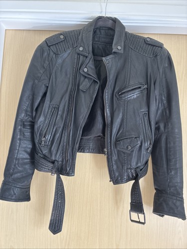 Leather biker style - style, jacket