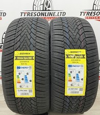 2 X 225 40 18 SONIX WINTER 92H XL 225/40R18 BRAND NEW M+S TYRES 2254018 ❄️