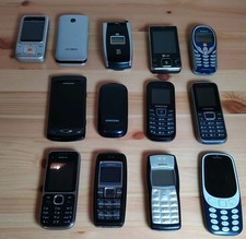 Vintage Mobile Phones Job Lot Of 13 Retro Nokia Samsung Siemens LG Alcatel 