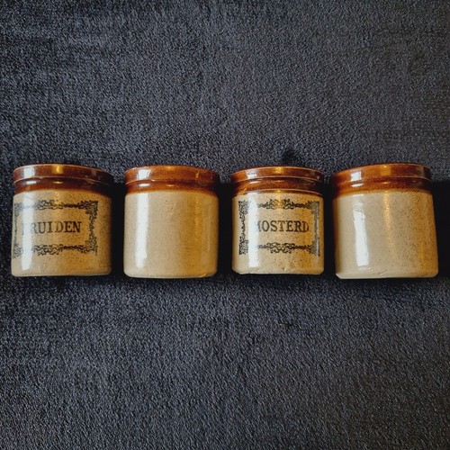 Moira stoneware spice jars set - jars,