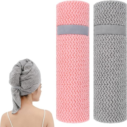 Large microfiber hair towel - large,