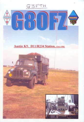 Qsl card radio uk g8ofz - 1,