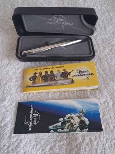 Fisher chrome bullet space pen - fisher,
