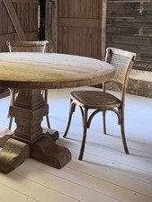 Reclaimed Oak Large Round 1.4m Dining Table