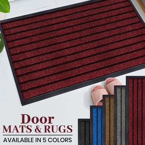 Rubber door mat heavy duty - rubber,