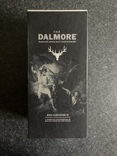 The Dalmore King Alexander III Whisky Bottle  and Presentation Box
