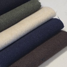 Deadstock Washable Wool Fabric Ideal For Coats and Scarfs 58" Wide By The Meter