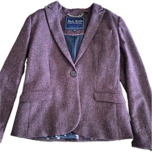 Ladies burgundy tweed wool - ladies,