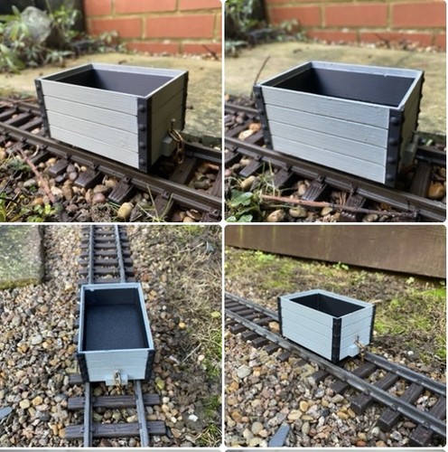 Garden railway 45mm gauge - 4x,