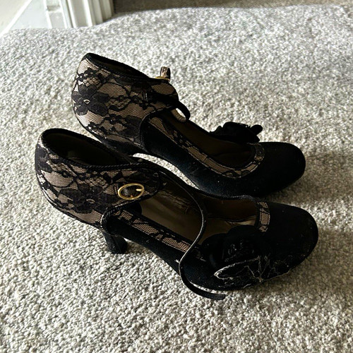 Ruby shoo women black lace - shoo, women’s