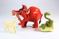 Vintage Disney Tarzan Happy Meal Toy Set Tantor Larry Tin Tin Jungle Animals