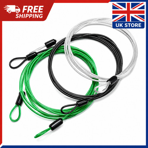 Security steel cable lock - steel,