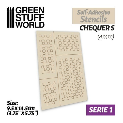Self adhesive stencils - stencils,