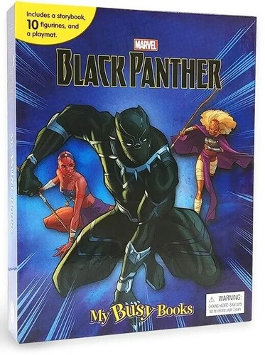 Marvel black panther busy book - busy,