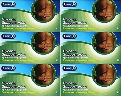 Care glycerin suppositories - glycerin, 4g