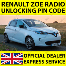 ✅RENAULT ZOE CAR RADIO