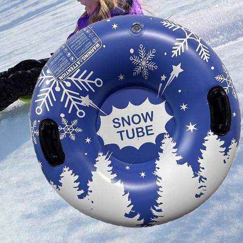 Inflatable snow tube with - inflatable,