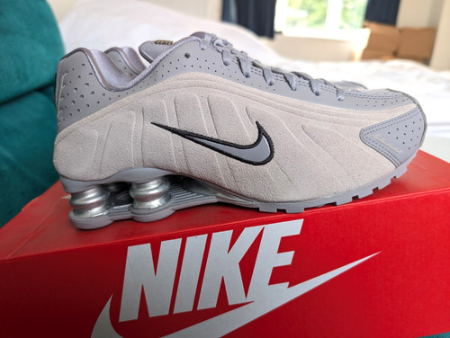 Nike shox cement grey - shox, r4