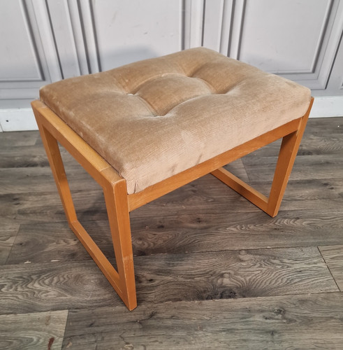 Vintage dressing table stool - vintage,