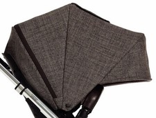 ⭐️ Mamas & Papas URBO2 URBO 2 SOLA2 SOLA 2 CHESTNUT TWEED Pushchair Hood NEW ⭐️