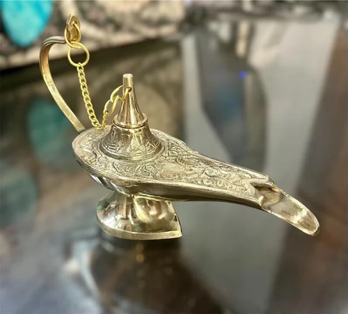 Aladdin aladin genie oil brass - oil,